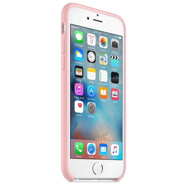 Чохол Apple Silicone Case для iPhone 6/6s Pink