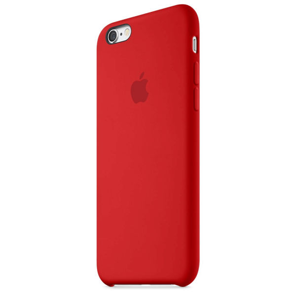 Чохол Apple Silicone Case для iPhone 6/6s Red