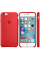 Чехол Apple Silicone Case для iPhone 6 Plus/6s Plus Красный