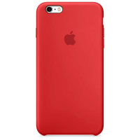 Чохол Apple Silicone Case для iPhone 6 Plus/6s Plus Red