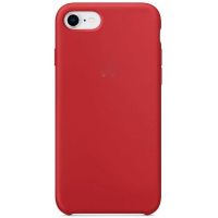 Чехол Apple Silicone Case для iPhone 7/8/SE 2020 Темно-красный