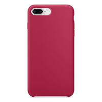 Чехол Apple Silicone Case для iPhone 7 Plus/8 Plus Розовый Красный
