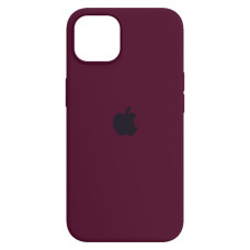 Чохол Apple Silicone Case для iPhone 15 Marsala