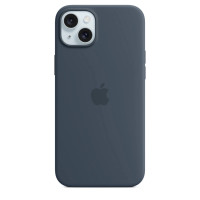 Чохол Apple Silicone Case для iPhone 15 Storm Blue