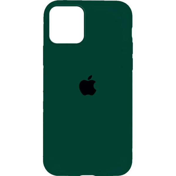 Чехол Apple Silicone Case для iPhone 15 Plus Forest Green