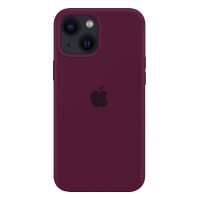 Чохол Apple Silicone Case для iPhone 15 Plus Marsala