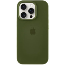 Чохол Apple Silicone Case для iPhone 15 Pro Dark Olive