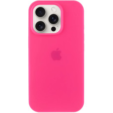 Чохол Apple Silicone Case для iPhone 15 Pro Max Barbie Pink