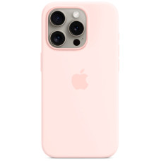 Чохол Apple Silicone Case для iPhone 15 Pro Max Light Pink