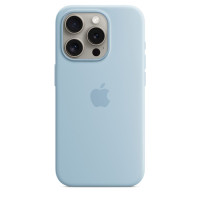Чехол Apple Silicone Case для iPhone 15 Pro Max Mist Blue