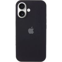 Чехол Apple Silicone Case для iPhone 16 Plus Black