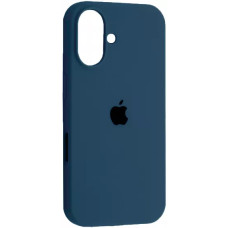 Чохол Apple Silicone Case для iPhone 16 Plus Blue Cobalt