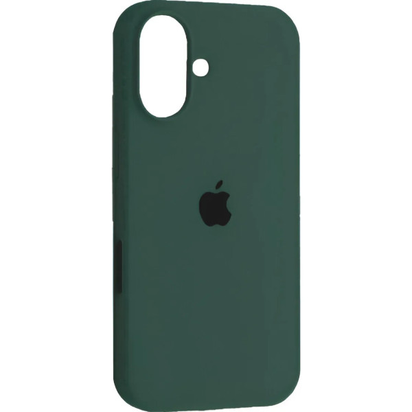 Чехол Apple Silicone Case для iPhone 16 Plus Forest Green