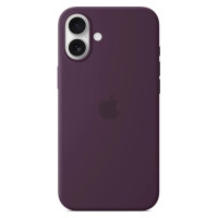 Чехол Apple Silicone Case для iPhone 16 Plus Plum