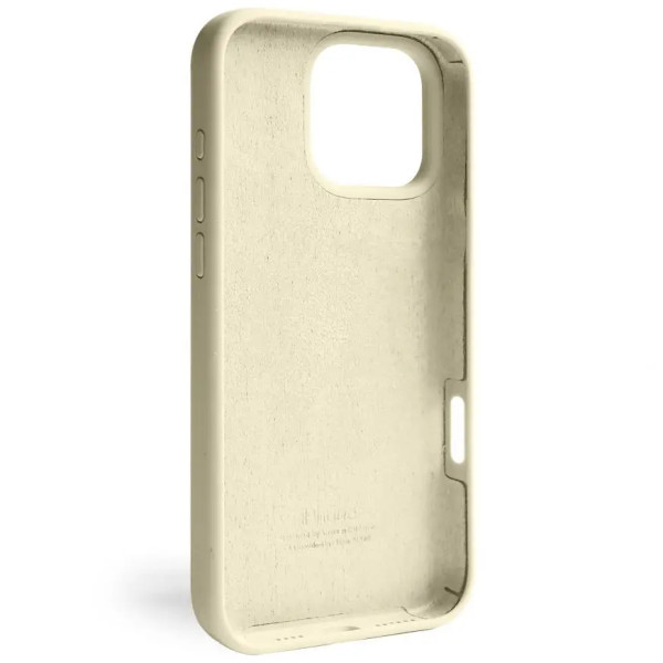 Чехол Apple Silicone Case для iPhone 16 Pro Max Antique White