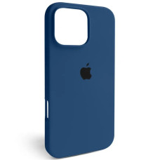 Чохол Apple Silicone Case для iPhone 16 Pro Max Blue Cobalt