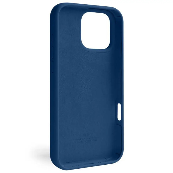 Чехол Apple Silicone Case для iPhone 16 Pro Max Blue Cobalt