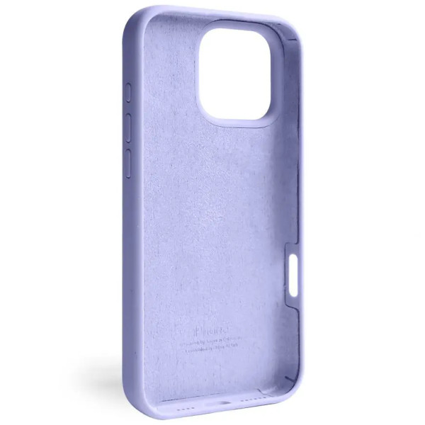Чехол Apple Silicone Case для iPhone 16 Pro Max Light Purple (Фиалка)