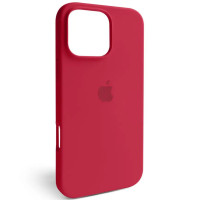 Чехол Apple Silicone Case для iPhone 16 Pro Max Rose Red