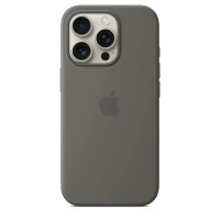 Чохол Apple Silicone Case для iPhone 16 Pro Max Stone Gray