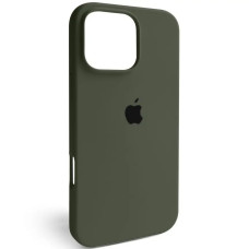 Чехол Apple Silicone Case для iPhone 16 Pro Dark Olive