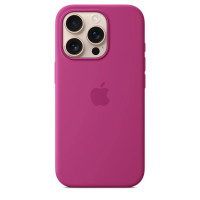 Чехол Apple Silicone Case для iPhone 16 Pro Fuchsia
