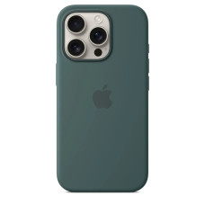 Чохол Apple Silicone Case для iPhone 16 Pro Lake Green