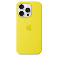 Чехол Apple Silicone Case для iPhone 16 Pro Lemonade