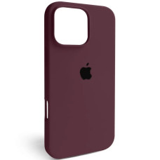 Чохол Apple Silicone Case для iPhone 16 Pro Marsala