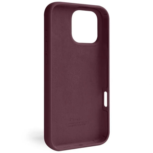 Чохол Apple Silicone Case для iPhone 16 Pro Marsala