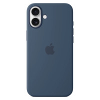 Чехол Apple Silicone Case для iPhone 16 Cosmos Blue