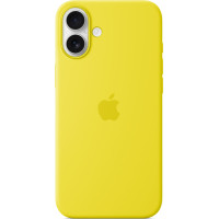 Чехол Apple Silicone Case для iPhone 16 Lemonade