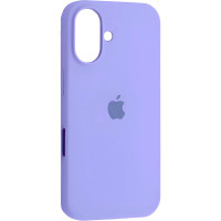 Чохол Apple Silicone Case для iPhone 16 Light Purple (Фіалка)