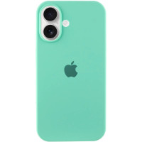 Чохол Apple Silicone Case для iPhone 16 Marine Green