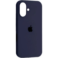 Чохол Apple Silicone Case для iPhone 16 Midnight Blue