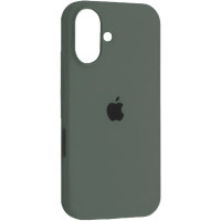 Чохол Apple Silicone Case для iPhone 16 Pine Green