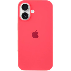 Чохол Apple Silicone Case для iPhone 16 Watermelon Red