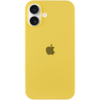 Чохол Apple Silicone Case для iPhone 16 Yellow