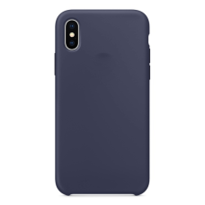 Чохол Apple Silicone Case для iPhone X/Xs Midnight Blue