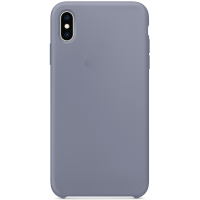 Чохол Apple Silicone Case для iPhone X/Xs Lavender Gray