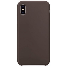 Чохол Apple Silicone Case для iPhone Xs Max Cocoa
