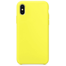 Чохол Apple Silicone Case для iPhone X/Xs Lemonade