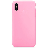 Чехол Apple Silicone Case для iPhone X/Xs Светло-розовый