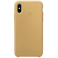 Чехол Apple Silicone Case для iPhone Xs Max Горчица