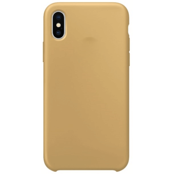 Чехол Apple Silicone Case для iPhone X/Xs Горчичный