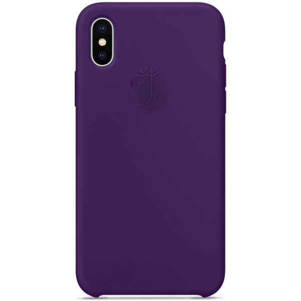 Чехол Apple Silicone Case для iPhone X/Xs Фиолетовый