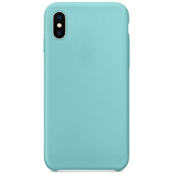 Чехол Apple Silicone Case для iPhone X/Xs Морская синь