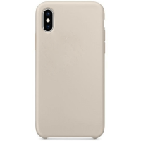 Чохол Apple Silicone Case для iPhone X/Xs Stone