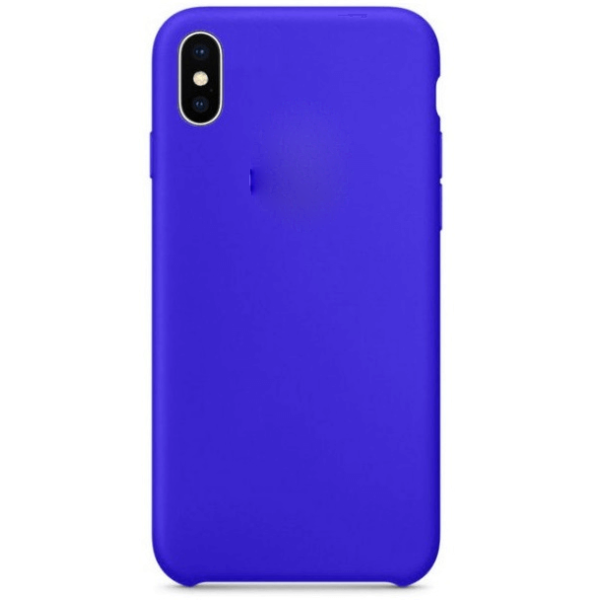 Чехол Apple Silicone Case для iPhone X/Xs Ультрамарин