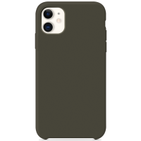 Чохол Apple Silicone Case для iPhone 11 Dark Olive
